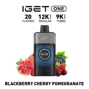 IGET ONE 12000 Puffs - Blackberry Cherry Pomegranate