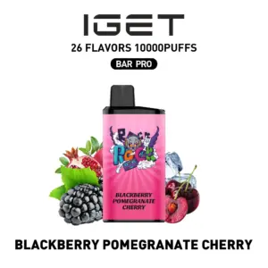 IGET BAR PRO 10000 Puffs – Blackberry Pomegranate Cherry