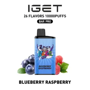 IGET BAR PRO 10000 Puffs – Blueberry Raspberry