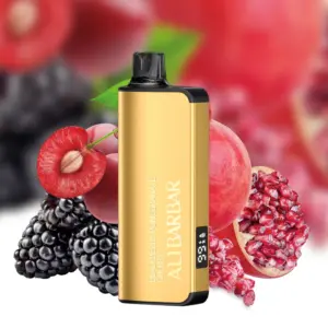 Alibarbar Ingot 9000 Puffs – Blackberry Pomegranate Cherry Disposable Vape