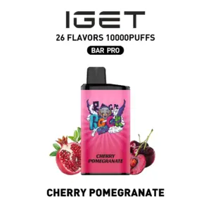 IGET BAR PRO 10000 Puffs – Cherry Pomegranate