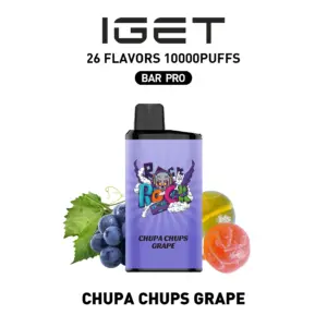IGET BAR PRO 10000 Puffs – Chupa Chups Grape