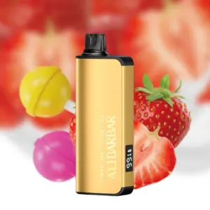 Alibarbar Ingot 9000 Puffs – Chupa Chups Strawberry Disposable Vape