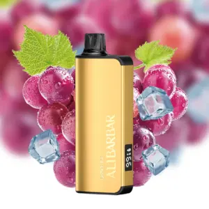 Alibarbar Ingot 9000 Puffs – Grape Ice Disposable Vape